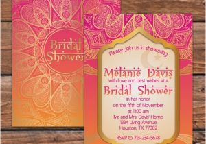 Moroccan themed Bridal Shower Invitations Moroccan themed Bridal Shower Printable Set Diy Arabian by