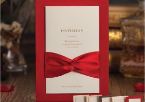 Most Beautiful Wedding Invitation Cards Aliexpress Com Buy Red Wedding Invitations Cards Classic