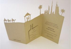 Most Expensive Wedding Invitation Dubai Laser Cut Landscape Wedding Invitation Http Www