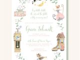 Mother Goose Baby Shower Invitations Mother Goose Baby Shower