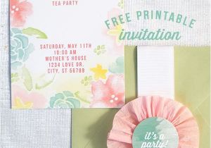 Mother S Day Tea Party Invitation Wording Mother S Day Tea Party B Lovely events