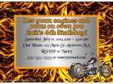 Motorcycle Birthday Party Invitations Motorcycle theme Birthday Party Invitations Crafty Chick