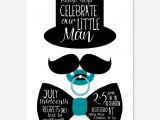 Moustache Baby Shower Invitations 25 Best Ideas About Mustache Invitations On Pinterest