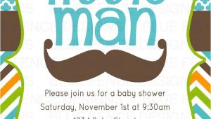 Moustache Baby Shower Invitations Mustache Baby Shower Invitation