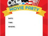 Movie Night Party Invitation Template Free How to Throw A Fun Backyard Movie Party and Free Printable