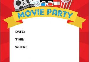 Movie Night Party Invitation Template Free How to Throw A Fun Backyard Movie Party and Free Printable