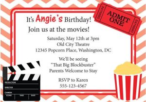 Movie Night Party Invitation Template Free Movie Night Invitation Great for A Kids Birthday Either