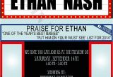 Movie themed Baby Shower Invitations Ing soon Baby Shower Invitation Marquee Hollywood