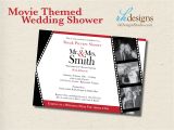 Movie themed Wedding Invites Movie themed Wedding Shower Invitation Digital File