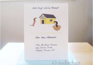 Moving Away Party Invitations Dachshund Moving Announcement Going Away Party by Sudachan