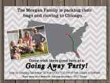 Moving Away Party Invitations Going Away Party Invitation Moving Farewell Party Invitation