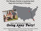 Moving Away Party Invitations Going Away Party Invitation Moving Farewell Party