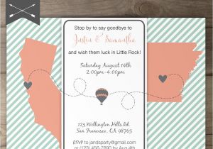 Moving Away Party Invitations Moving Going Away Party Invitations Invites