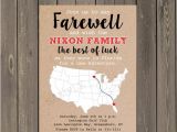 Moving Party Invitation Wording Going Away Party Invitation Farewell Party Invite Moving