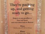 Moving Party Invitation Wording Going Away Party Invitation Party Ideas Pinterest