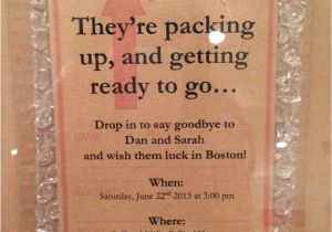 Moving Party Invitation Wording Going Away Party Invitation Party Ideas Pinterest