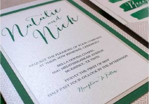 Multi Color Wedding Invitations Multi Color Wedding Invitations Lovely 5×7 Green and