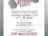 Murder Mystery Party Invitations Free Printable Clue Birthday Invitation Murder Mystery Party Customizable