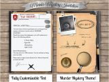 Murder Mystery Party Invitations Free Printable Diy Murder Mystery Invitation Printandparty