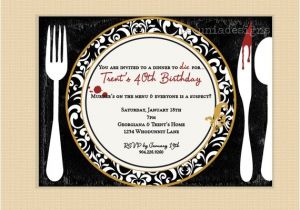 Murder Mystery Party Invitations Free Printable Murder Mystery Dinner Party Invitation