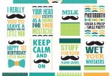 Mustache Birthday Party Printables Little Man Mustache Bash First Birthday Party Free