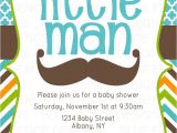 Mustache Invitations for Baby Shower Mustache Baby Shower Invitation