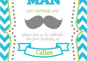 Mustache Invitations for First Birthday Items Similar to Mustache Bash First Birthday Invitation