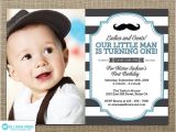 Mustache Invitations for First Birthday Little Man Invitation Mustache Invitation First