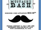 Mustache Party Invitation Template Mustache Bash Invitation Template 4×6 by Luckybean33 On Etsy