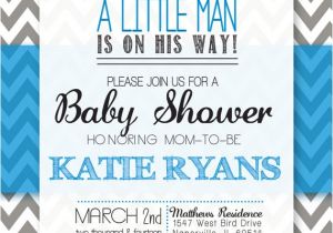 Mustache themed Baby Shower Invitations Baby Shower Mustache themed Invitation Digital Print File