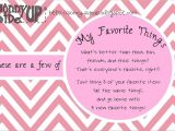My Favorite Things Party Invitation sonny Side Up My Favorite Things Party Invitation Preview