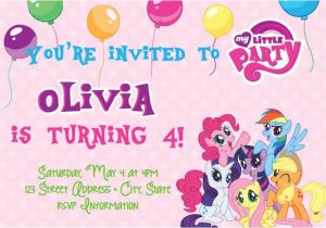 My Little Pony Baby Shower Invitations My Little Pony Birthday Party Invitations Baby Shower for