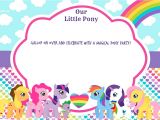 My Little Pony Printable Birthday Invitations Updated Free Printable My Little Pony Birthday