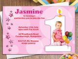 My son First Birthday Invitation Invitation for Birthday Party Of son Mangdienthoai Com