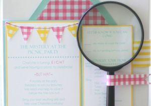 Nancy Drew Party Invitations Hosting A Detective Birthday Party Picnic at the Picket