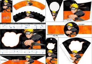 Naruto Birthday Invitation Template Naruto Free Party Printables Oh My Fiesta for Geeks