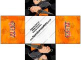 Naruto Birthday Invitation Template Naruto Free Printable Boxes Oh My Fiesta for Geeks