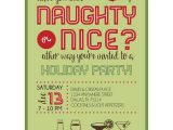 Naughty or Nice Party Invitations Naughty or Nice Holiday Party Invitation Kateogroup
