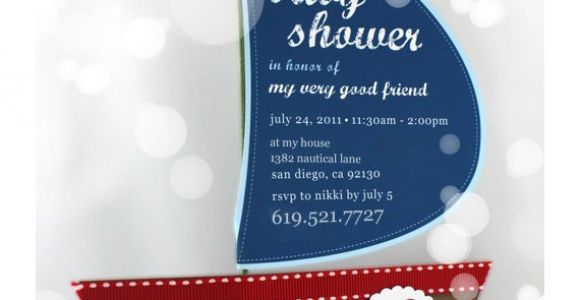 Nautical Baby Shower Invitations Etsy Items Similar to Diy Nautical Baby Shower Invitation