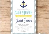 Nautical Baby Shower Invitations Etsy Nautical Baby Shower Invitation Anchor by Sweetprovidence