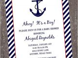 Nautical Baby Shower Invitations Etsy Nautical Baby Shower Invitations 1 00 Each with by