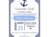 Nautical Baby Shower Invitations for Boys Boys Nautical Baby Shower Invitation