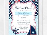 Nautical Baby Shower Invitations for Boys Nautical Baby Shower Invitation for Boys Ahoy It S A Boy