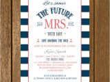 Nautical Bridal Shower Invites Items Similar to Navy and Coral Nautical "let S Shower the
