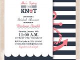 Nautical Bridal Shower Invites Tying the Knot Nautical Bridal Shower by Palmbeachprints