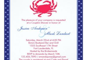 Nautical themed Bridal Shower Invitations Nautical Bridal Shower Invitation