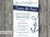 Nautical themed Bridal Shower Invitations Nautical Bridal Shower Invitation Printable by Pegsprints