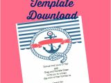 Nautical Wedding Invitation Template Free Printable Nautical Wedding Invitations