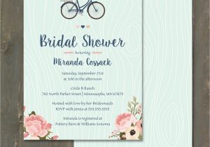 Navy and Blush Bridal Shower Invitations Bridal Shower Invitation Blush Pink and Navy Blue Floral