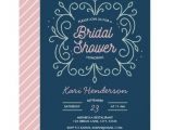 Navy and Blush Bridal Shower Invitations Navy Blush and Mint Bridal Shower Invitation Zazzle